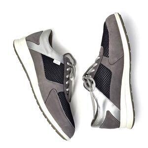 Finn Comfort Corato Women's Comfortable Walking Shoes - Stylish Grey size 10.5